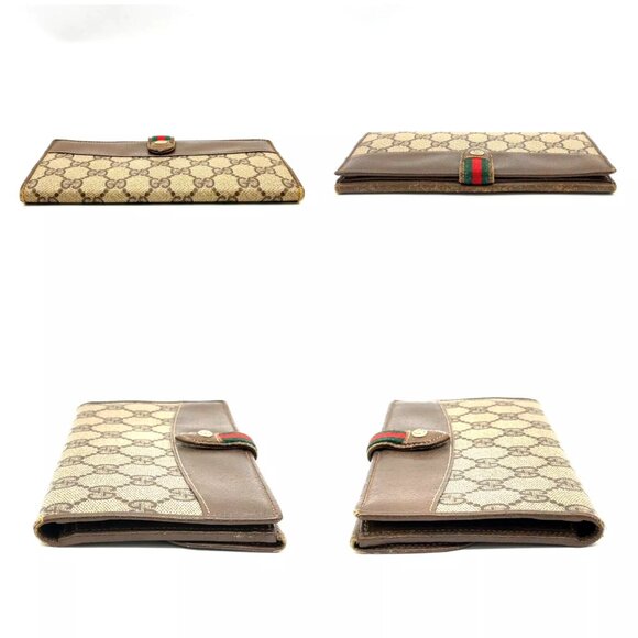 GUCCI GG SHERRY LINE BI-FOLD & LONG WALLET SET (2) β WITH BOX - Picture 9 of 11